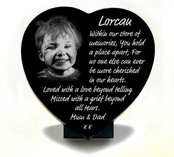 Childs Portrait in Stone