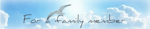 Memorial Verses and Poems for a Family Member