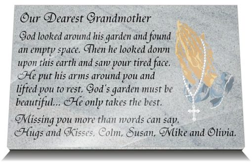 Granny Grave Quotes on Grave Ornaments