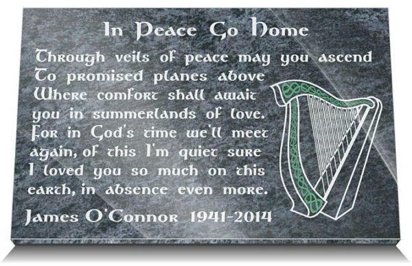 Celtic Grave Markers for Irish Gravestones