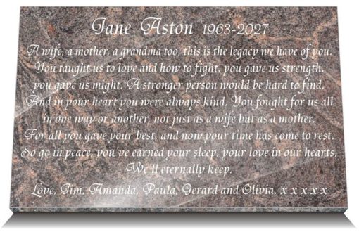 Mother Memorial Plaque Wording Ideas And Inscriptions 2020