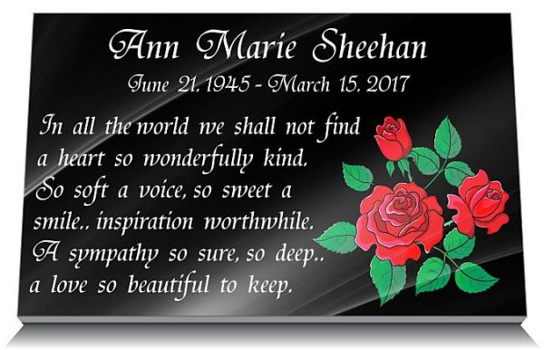 Mother's Day Grave Memorials with Remembrance Rose Gift