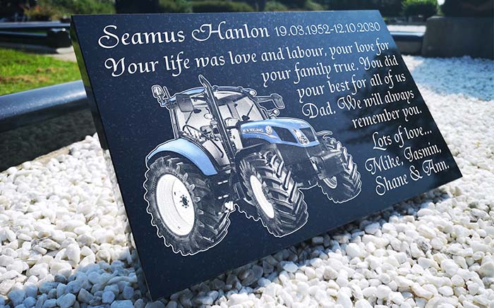 ideas of what to put on a memorial plaque for a father
